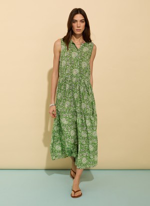 Annmarie Sleeveless Printed Dress from Baukjen