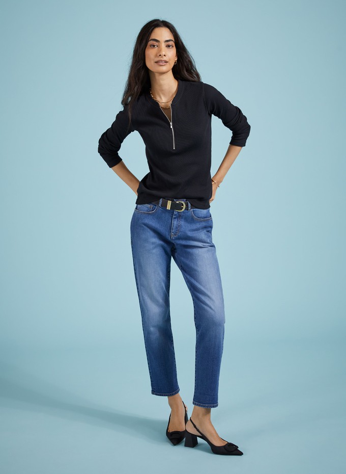 Baukjen Organic Cotton Stretch Boyfriend Jeans from Baukjen
