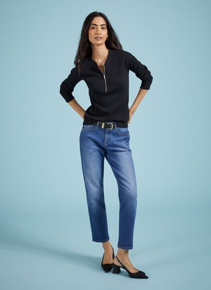 Baukjen Organic Cotton Stretch Boyfriend Jeans from Baukjen