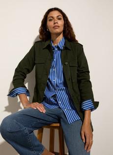 Drake Organic Cotton Utility Jacket via Baukjen
