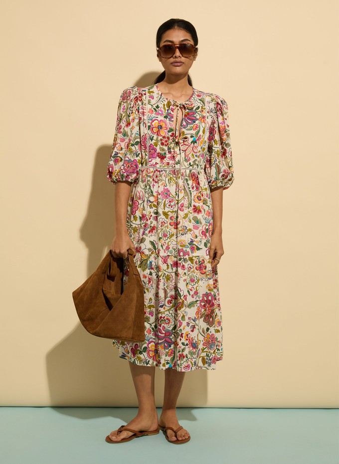 Isabelle Organic Cotton Kaftan Dress from Baukjen