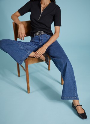 Lou Organic Cotton Stretch Jeans - Petite from Baukjen Lou Organic Cotton Stretch Jeans - Petite from Baukjen