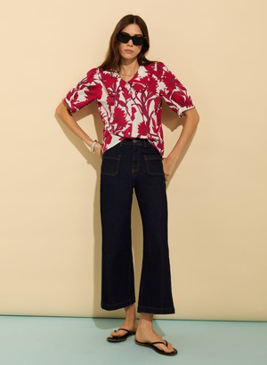 Rosana Organic Cotton Collar Blouse from Baukjen