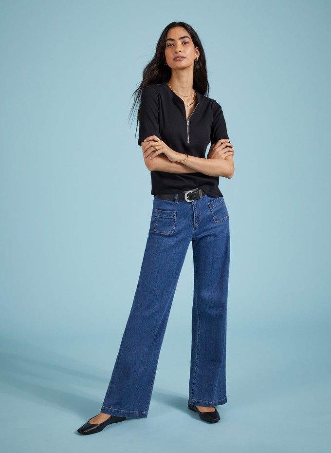 Lou Organic Cotton Stretch Jeans - Petite from Baukjen Lou Organic Cotton Stretch Jeans - Petite from Baukjen