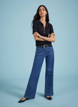 Lou Organic Cotton Stretch Jeans - Petite from Baukjen Lou Organic Cotton Stretch Jeans - Petite from Baukjen