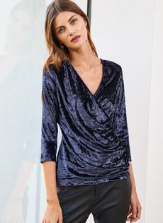 Verity Wrap Top via Baukjen