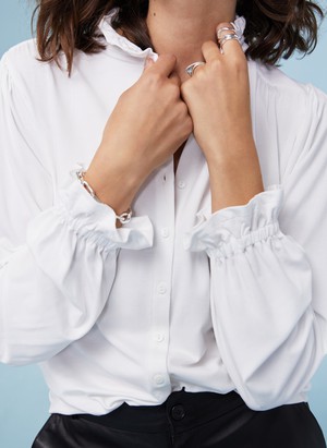 Sima Frill Detail Blouse from Baukjen