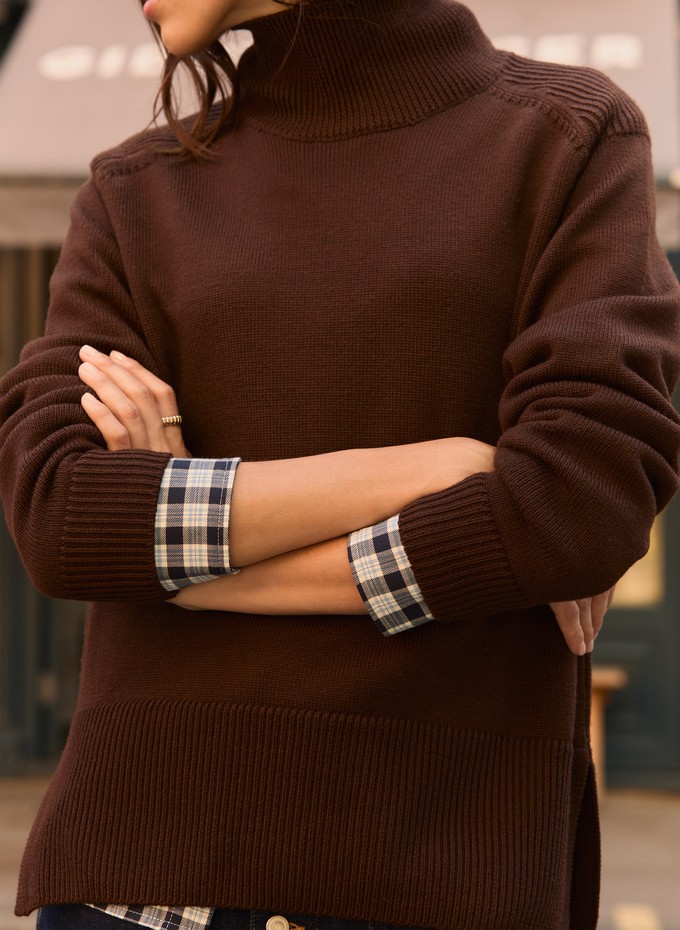 Iola Regenerative Merino Turtleneck Jumper from Baukjen