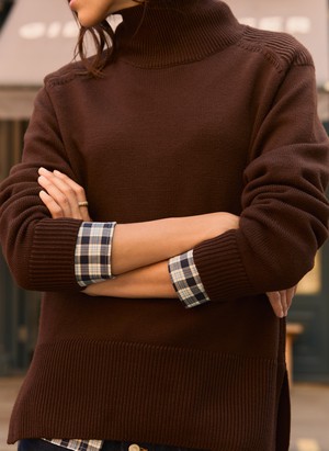 Iola Regenerative Merino Turtleneck Jumper from Baukjen