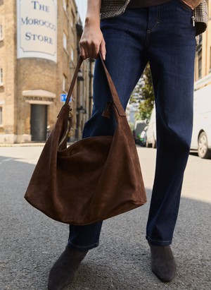 Lynette Suede Tote Bag from Baukjen