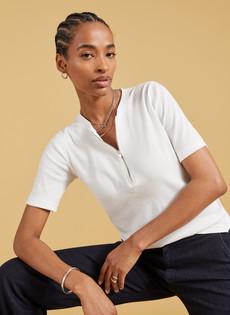 Baukjen Essentials Organic Cotton Zip Top via Baukjen