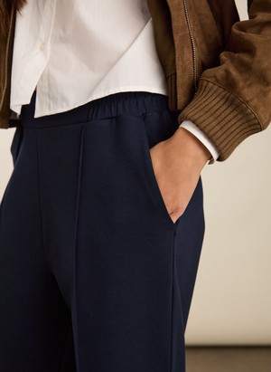 Marian Ponte Wide Leg Trousers from Baukjen