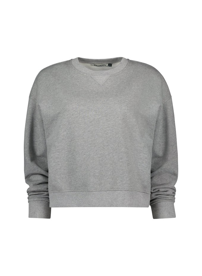 Blake Organic Cotton Cropped Sweatshirt from Baukjen