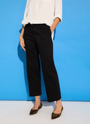 Taylor Organic Cotton Cropped Trousers from Baukjen