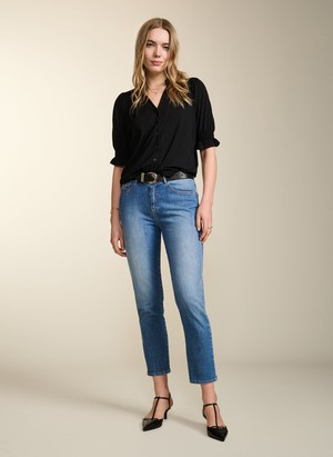 Noa Short Sleeve Blouse from Baukjen