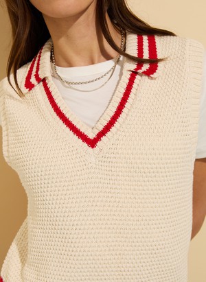Agnes ECOTEC® Knitted Vest from Baukjen