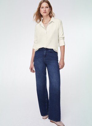 Baukjen Organic Wide Leg jeans from Baukjen