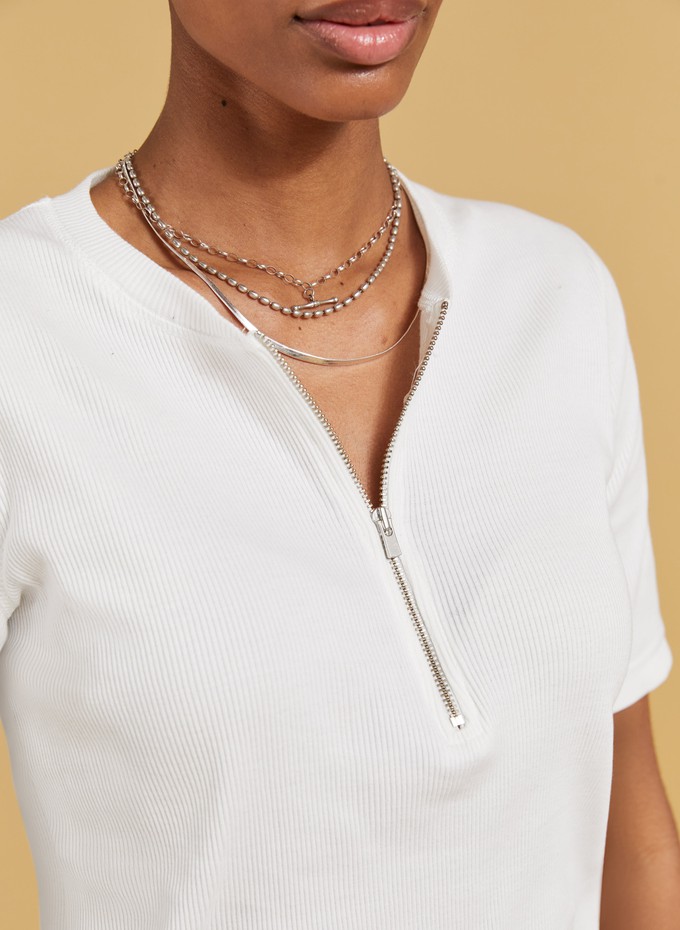 Baukjen Essentials Organic Cotton Zip Top from Baukjen