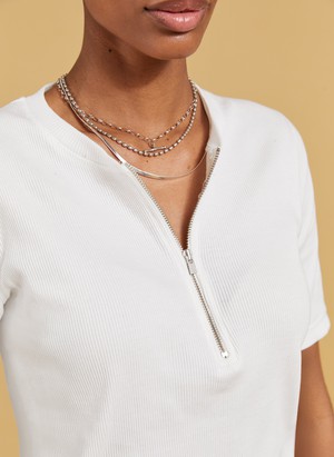 Baukjen Essentials Organic Cotton Zip Top from Baukjen