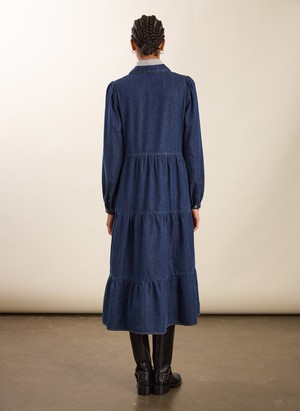 Cody Denim Midi Dress from Baukjen