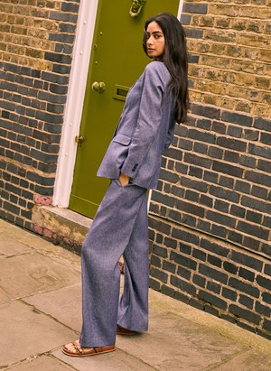 Stina Linen Blazer from Baukjen