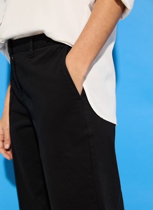 Taylor Organic Cotton Cropped Trousers from Baukjen