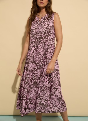 Annmarie Sleeveless Printed Dress from Baukjen