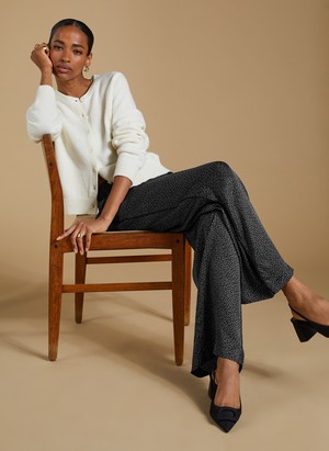 Mandy Printed Satin Trousers from Baukjen