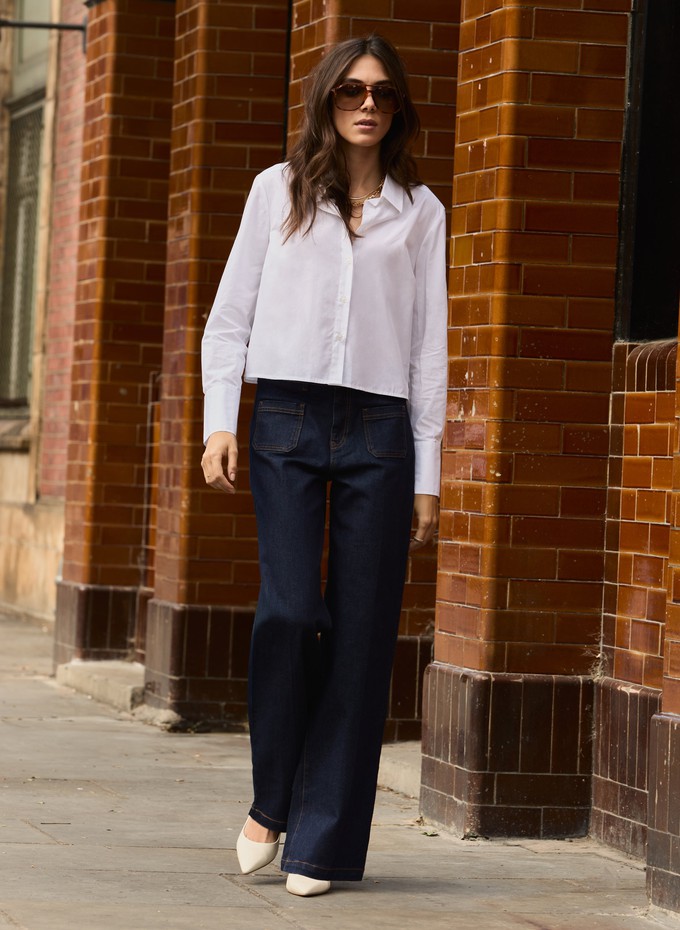 Petite Robyn Organic Cotton Stretch Jeans from Baukjen