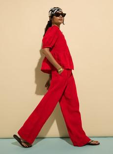 Melissa Linen Trousers via Baukjen