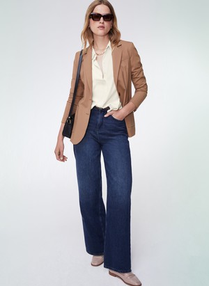 Baukjen Organic Wide Leg jeans from Baukjen