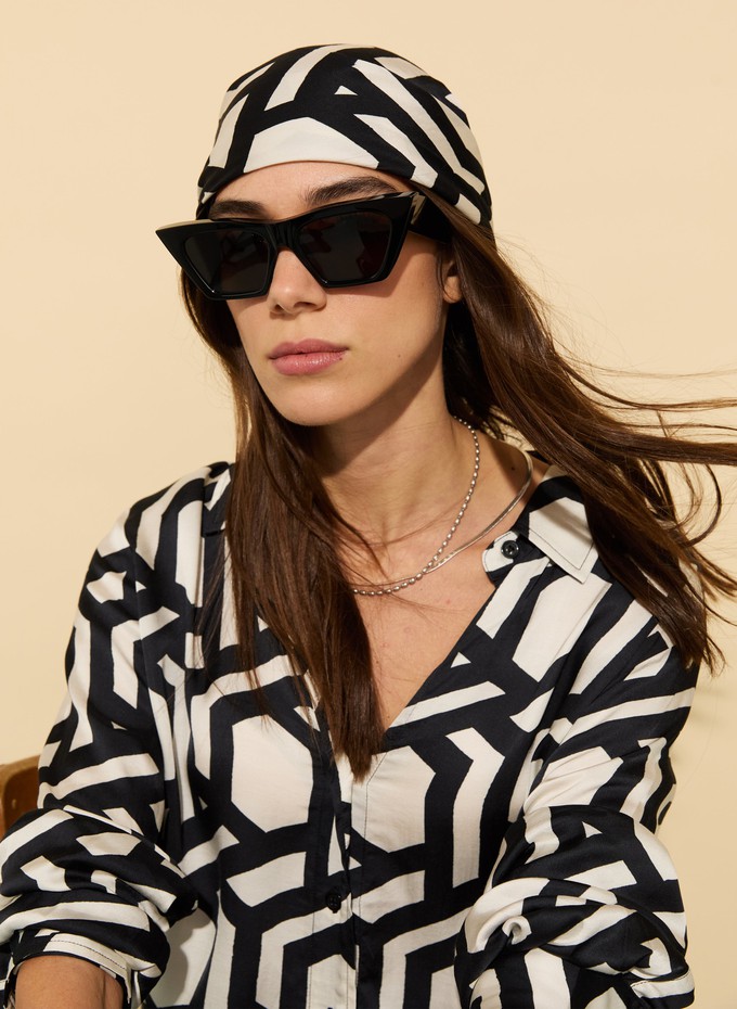 Aspen Printed Satin Scarf from Baukjen