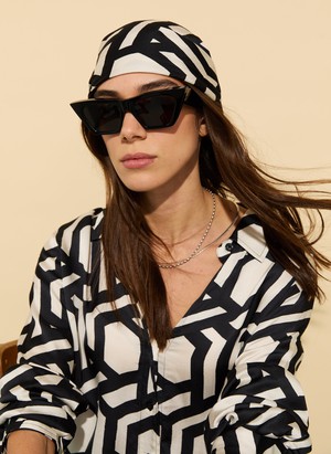 Aspen Printed Satin Scarf from Baukjen