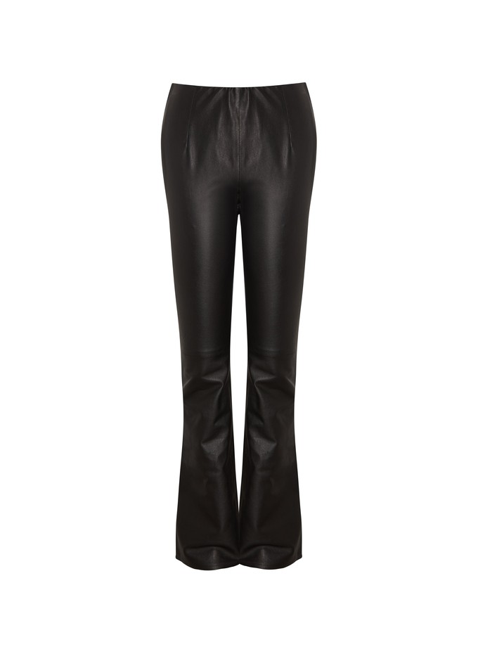 Salma Flare Leather Trousers from Baukjen