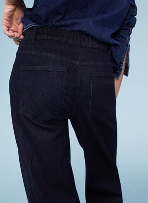 Baukjen Organic Pintuck Wide Jeans from Baukjen