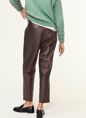 Faiza Leather Trousers from Baukjen