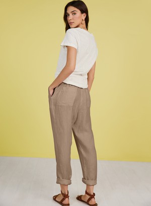 Maxine Hemp Tapered Trousers from Baukjen