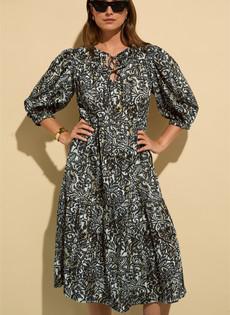 Mathilda Organic Cotton Kaftan Dress via Baukjen