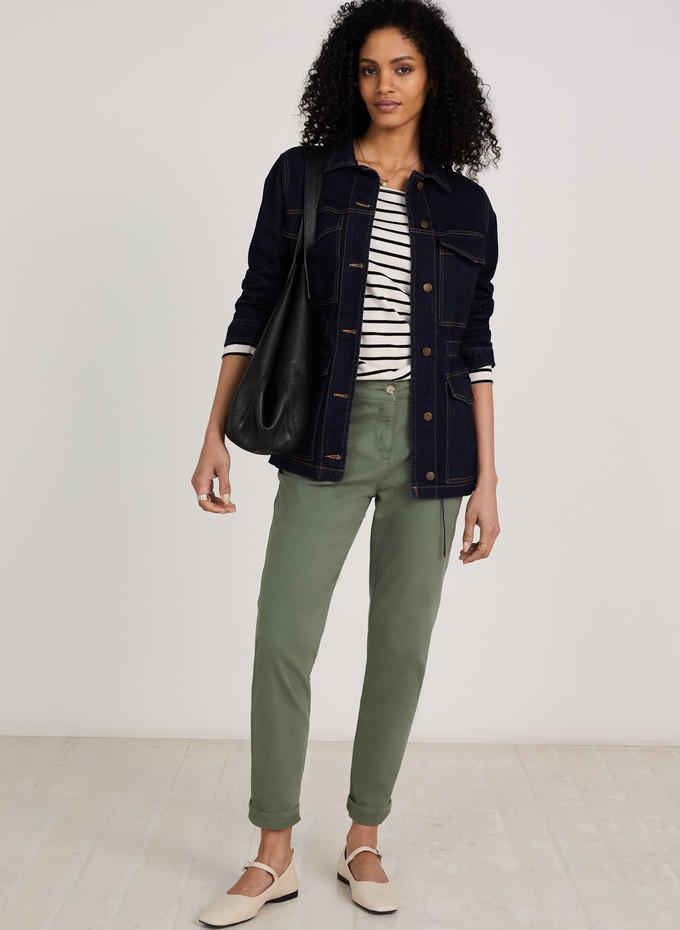 Drew Organic Utility Jacket from Baukjen