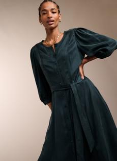 Malin Recycled Cupro Dress via Baukjen