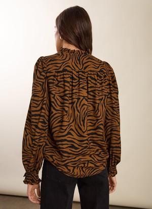 Sabrina Printed Blouse from Baukjen