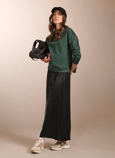 Gracie Organic Cotton & Kapok Blend Sweatshirt via Baukjen