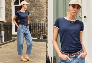 Organic Cotton Slim Tee from Baukjen
