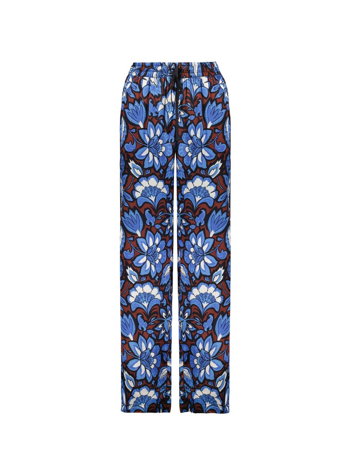 Mandy Printed Satin Trousers from Baukjen