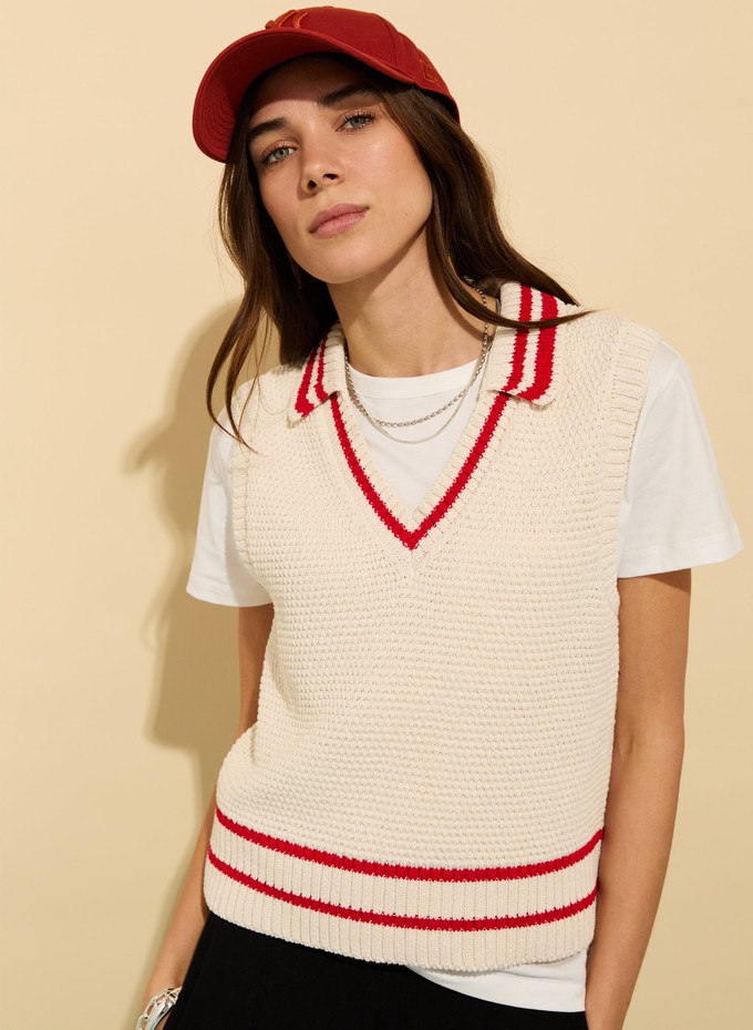 Agnes ECOTEC® Knitted Vest from Baukjen