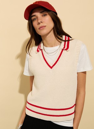 Agnes ECOTEC® Knitted Vest from Baukjen