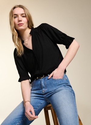 Noa Short Sleeve Blouse from Baukjen