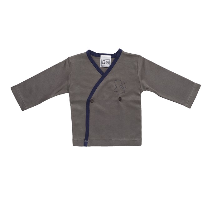 Newborn Long Sleeve TShirt in Organic Pima from B.e Quality