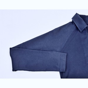 Long Sleeve Polo Top in Organic Pima from B.e Quality