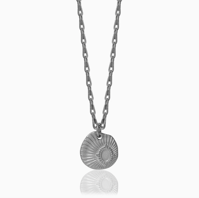 Priya Necklace in Silver from Beaumont Organic